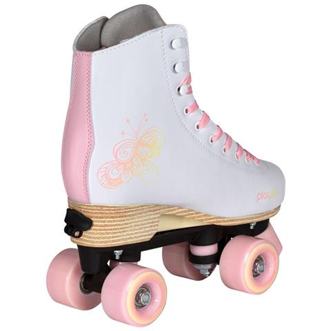 Playlife Pattini a quattro ruote regolabili Classic Pale Rose (39-42) - Foto 1