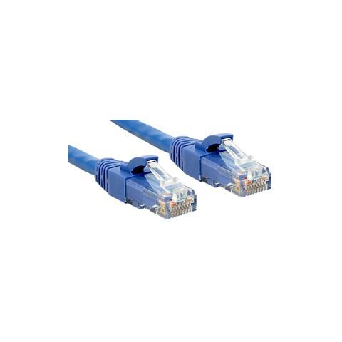 Cavo di Rete Patch Cat. 6 UTP LSOH privo di alogeni, blu, 2m - Foto 1