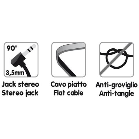 Cavo Aux-autoradio Phixia90 120cm - Foto 6