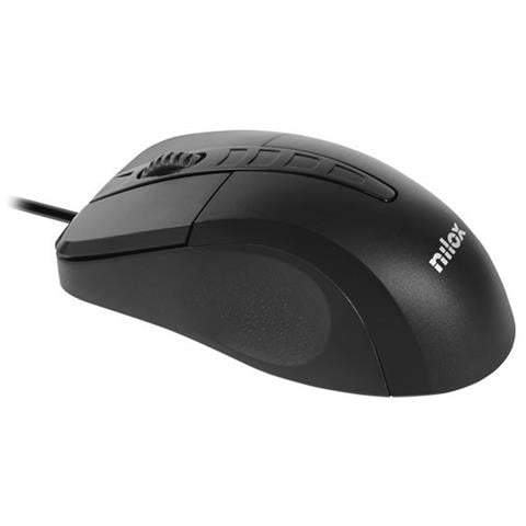 Mouse MOUSB1001 Ottico 2 Tasti 1000 DPI Colore Nero - Foto 1
