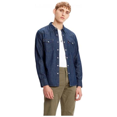 Barstow Western Standard Red Cast Camicia Manica Lunga Uomo Taglia Xl - Foto 1