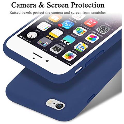 Custodia Compatibile Con Apple Iphone 6 In Liquid Blu - Coperchio Protettivo In Silicone Tpu Flessibile - Foto 2