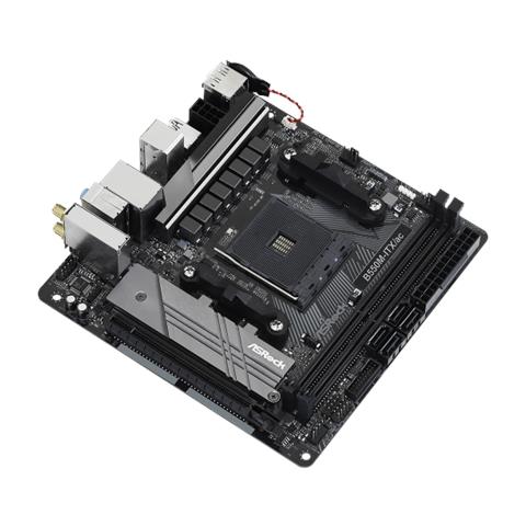 Motherboard ASROCK B550M-ITX / AC - Mini-ITX - Socket AMD AM4 - USB 3.2 - Foto 3