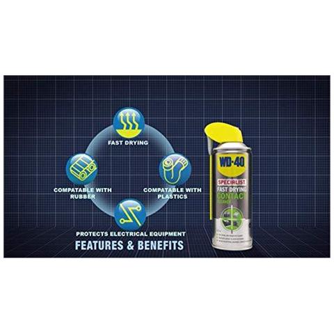 Wd40 Rapida Essiccazione Contact Cleaner 250ml - Foto 2