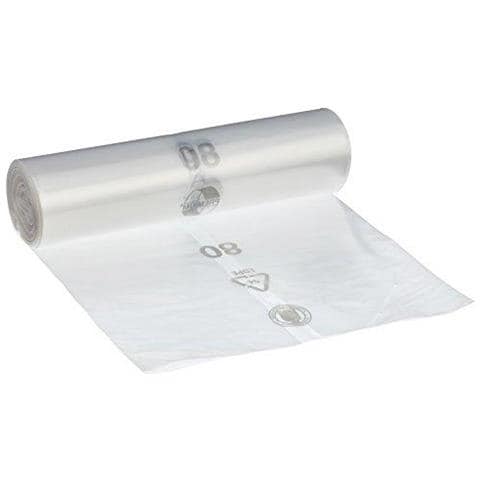 Deiss Tipo 60 Premium 19702 Sacchetti Per La Spazzatura 2 14 X 1000 Mm - Trasparente (pacchetto Di 25) - Foto 1