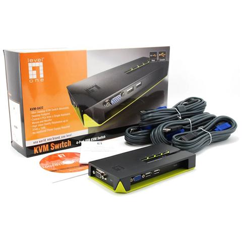 Switch KVM KVM-0422 - 4 Computer - 2048 x 1536 - 2 x USB - 1 x VGA - Foto 9