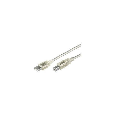 USB AB 300 HiSpeed 2.0 3m, USB A, USB B, Maschio / maschio, 2x AWG 24 2x AWG 28 - Foto 1