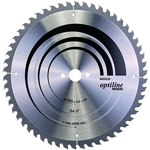 Accessori 2608640674 54 UW - Lama sega circolare per legno, 350 x 30 x 3,5 mm - Foto 1