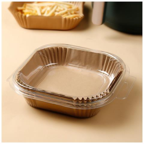Inserto Carta Friggitrice Ad Aria Carta Usa E Getta 16 Cm 50 Pezzi Nature - Foto 10