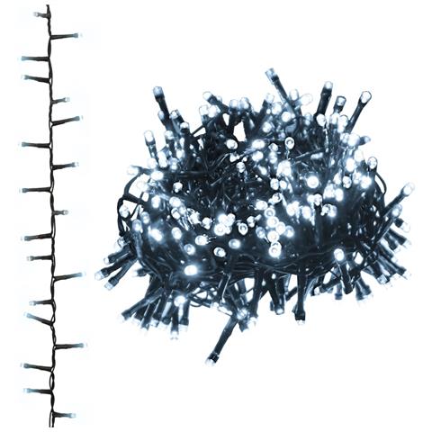 Stringa Led Compatta Con 3000 Luci Led Bianco Freddo 30 M Pvc - Foto 1