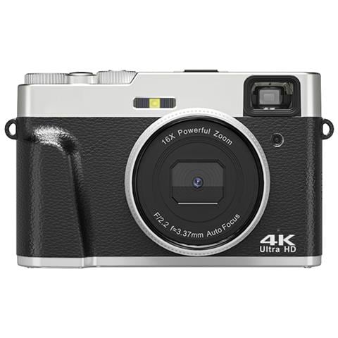 Fotocamera Digitale 4k/48mp/zoom 16x/autofocus/mirino/anti-shake Black - Foto 1