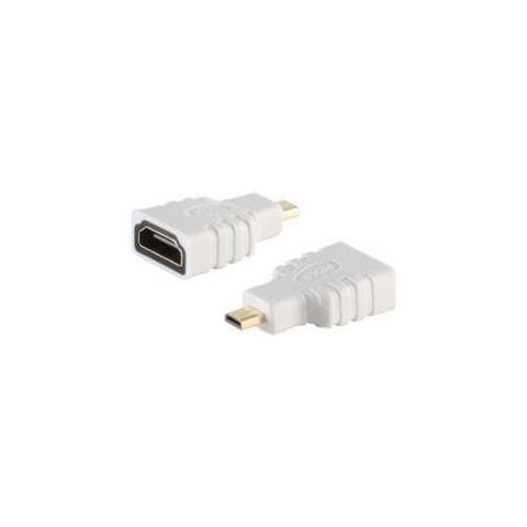 Bs77413-w Adattatore Per Inversione Del Genere Dei Cavi Hdmi-a Hdmi-d Bianco - Foto 1