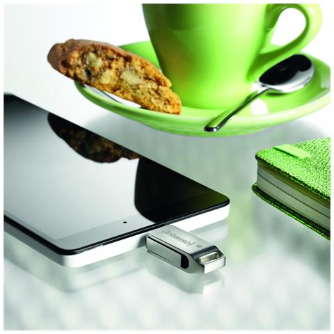 cMobile Line unità flash USB 128 GB USB Type-A / USB Type-C 3.2 Gen 1 (3.1 Gen 1) Argento - Foto 2