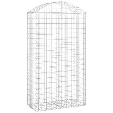 Cesto Gabbione Ad Arco 100x50x180/200 Cm Ferro Zincato - Foto 1