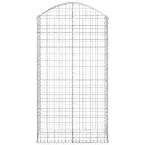 Cesto Gabbione Ad Arco 100x50x180/200 Cm Ferro Zincato - Foto 2
