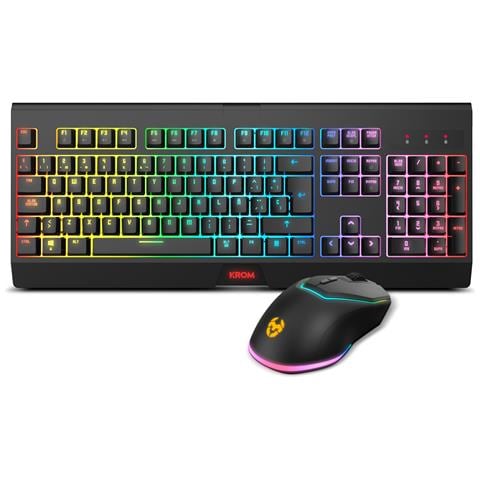 KABALA tastiera Mouse incluso Gaming RF Wireless QWERTY Spagnolo Nero - Foto 1