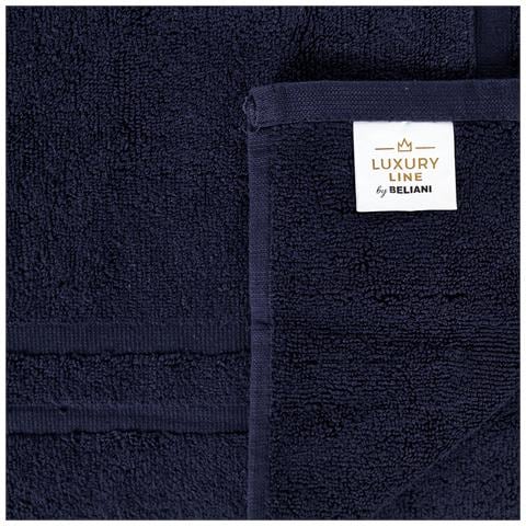 Set Di 9 Asciugamani Cotone Blu Scuro Mitiaro - Foto 2