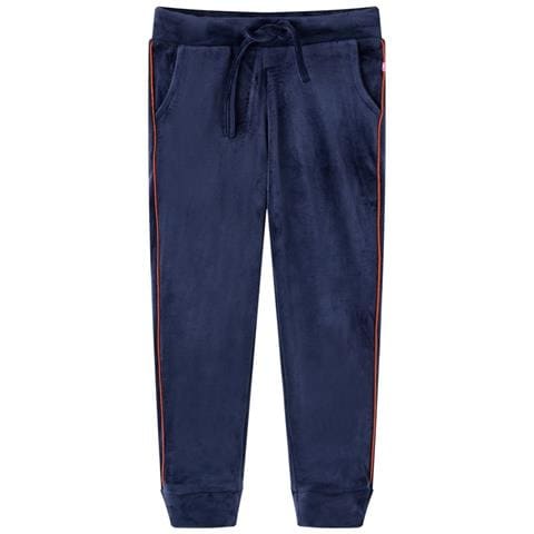 Pantaloni Tuta Per Bambini Blu Marino 140 - Foto 1