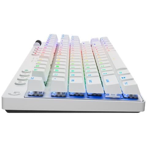 PRO X TKL tastiera Gaming RF senza fili + Bluetooth QWERTY US International Bianco - Foto 2