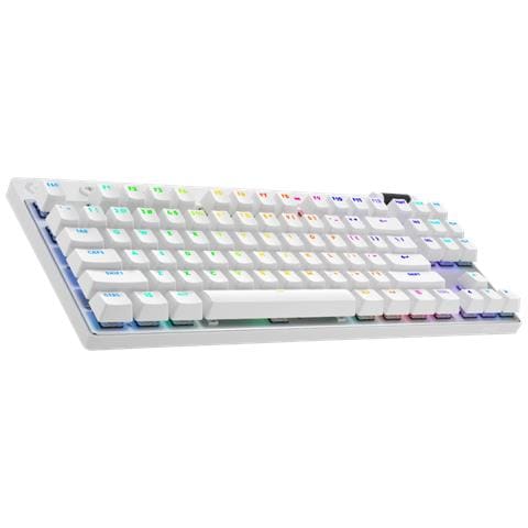 PRO X TKL tastiera Gaming RF senza fili + Bluetooth QWERTY US International Bianco - Foto 1