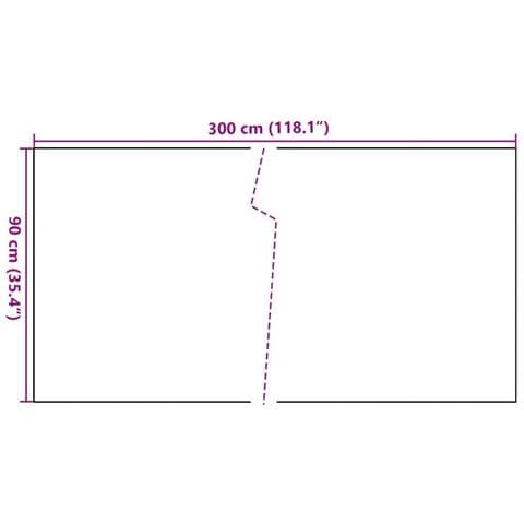 Paravento Da Balcone Antracite 300x90 Cm In Polyrattan - Foto 8