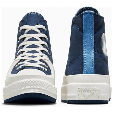 Chuck Taylor All Star Construct Sport Remastered A04521c, Unisex, Blu, 41 - Foto 2