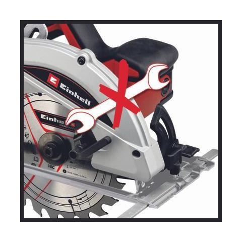 Sega Elettrica Circolare 1410w Con Profondità E Angolo Di Inclinazione Della Lama Regolabili Tc-cs1410 Einhell - Foto 5