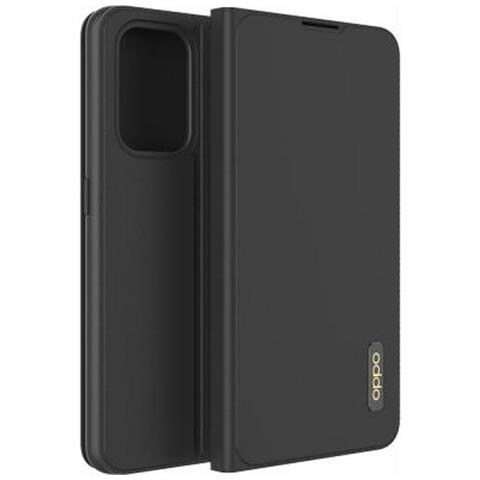 Custodia Per Oppo A94 5g Folio Flip Cover Con Portacarte, Nero - Foto 1