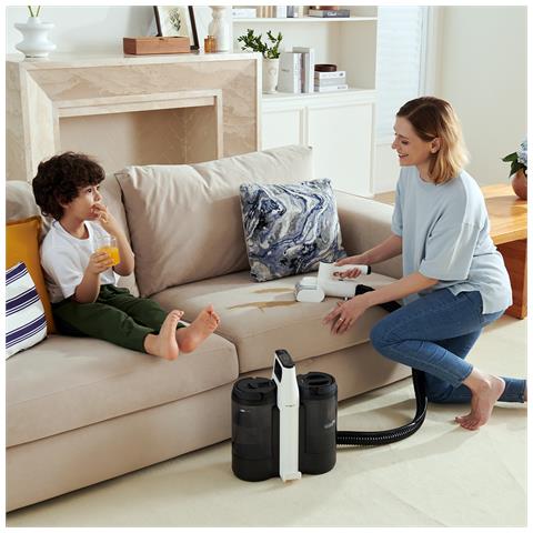 Smacchiatore Ricaricabile 1.6 L 170 W Colore Nero - Foto 5