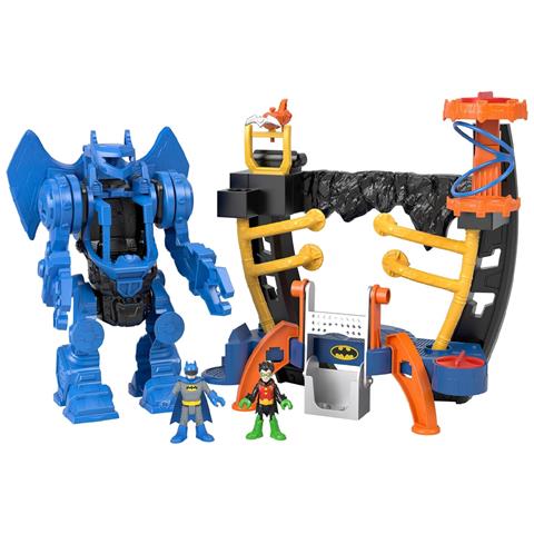 Imaginext Dc Super Friends Robot Centro Di Comando Di Batman E Robin Playset - Foto 1