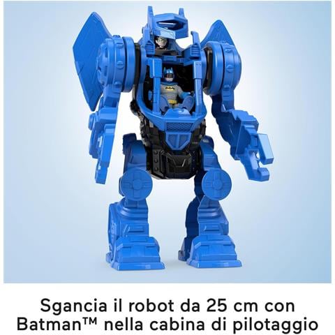Imaginext Dc Super Friends Robot Centro Di Comando Di Batman E Robin Playset - Foto 4