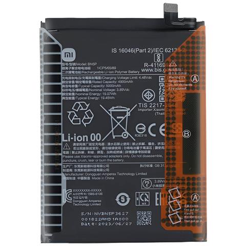 Batteria Per Xiaomi Redmi Note 13 5g / 4g Capacità 5000mah - Foto 1