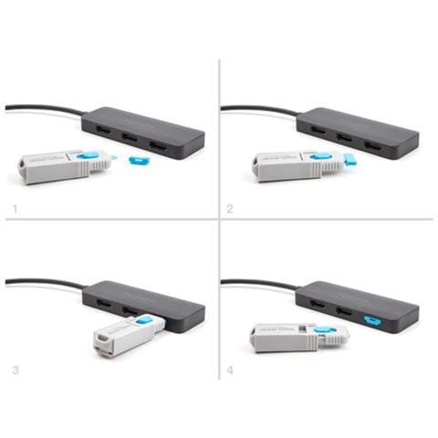 10 Blocco porta per porta HDMI femmina - Foto 2