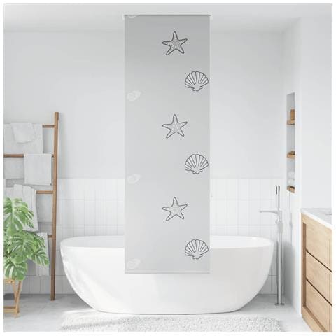 Tenda A Rullo Doccia 80x240 Cm Larghezza Tessuto 76 Cm - Foto 2