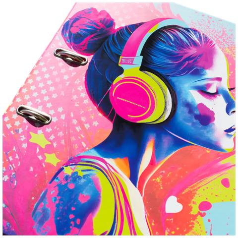 20102 raccoglitore ad anelli A4 Multicolore - Foto 5