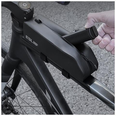 Borsa Impermeabile Per Tubo Orizzontale Da Bicicletta Con Tracolla Lunga - Foto 4