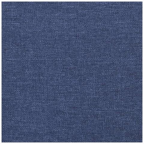 Giroletto a Molle con Materasso Blu 120x190 cm in Tessuto - Foto 9
