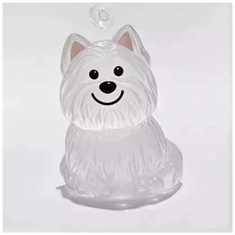 Portaoggetti Per Peli Di Animali Domestici Con Ciondolo A Forma Di West Highland White Terrier - Foto 1