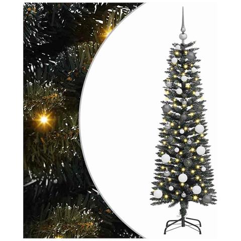 Albero di Natale artificiale Verde 150 cm PVC - Foto 1