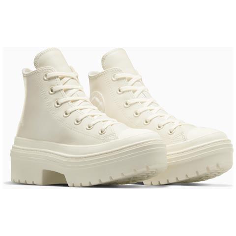 Chuck Taylor All Star Lugged Heel Leather Platform A10370c, Donne, Beige, 37 - Foto 7