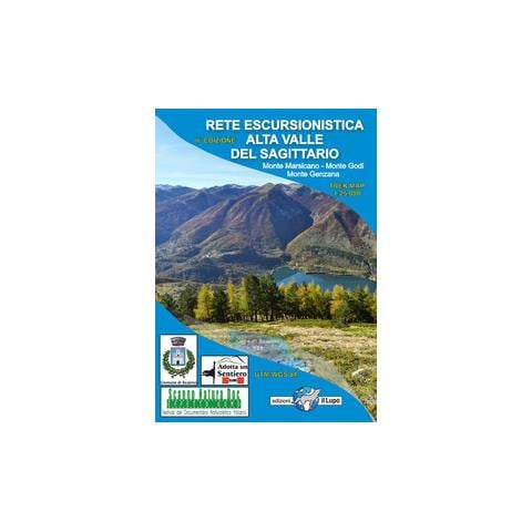 Carta rete escursionistica Alta Valle del Sagittario. Monte Marsicano-Monte Godi-Monte Genzana - Foto 1