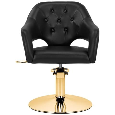 poltrona parrucchiere Parma oro-nera - Foto 4