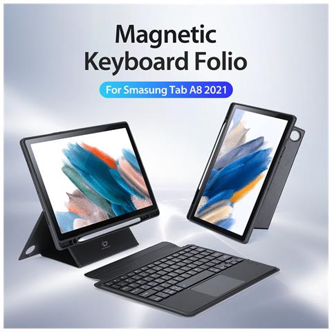 Custodia con Tastiera per Samsung Galaxy Tab A8 10 - Foto 4