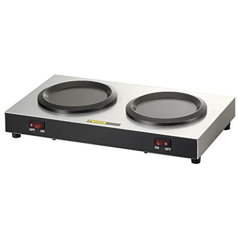 69282 - Piastra riscaldante per caffettiera doppia, 180 W - Foto 1