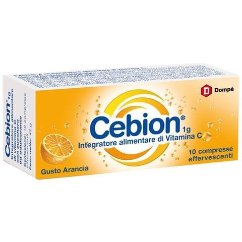 Cebion Effervescenti Vitamina C Arancia 10 Compresse - Foto 1