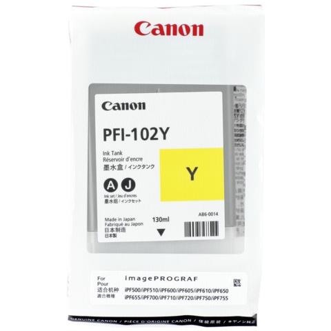 PFI-102Y Serbatoio Ink Originale Gialla IPF-700 - Foto 2
