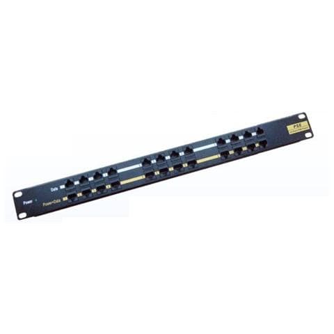 I-PP 12-RU-POEA - Pannello patch 12 porte POE Passivo con Alimentatore - Foto 1