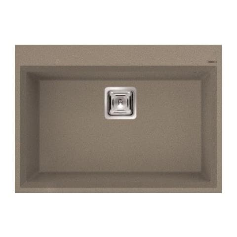 Lavello Karisma 120 Keratek Plus 70x50 cm 1 vasca Colore Dark Grey 99 - Foto 1