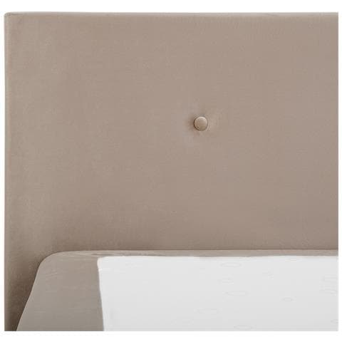Letto Contenitore Velluto Beige 180 X 200 Cm Consul - Foto 16