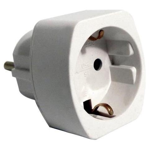 Adattatore Del Adattatore M / F In Spagna Frce Schuko Deutschland) Bianco - Foto 4